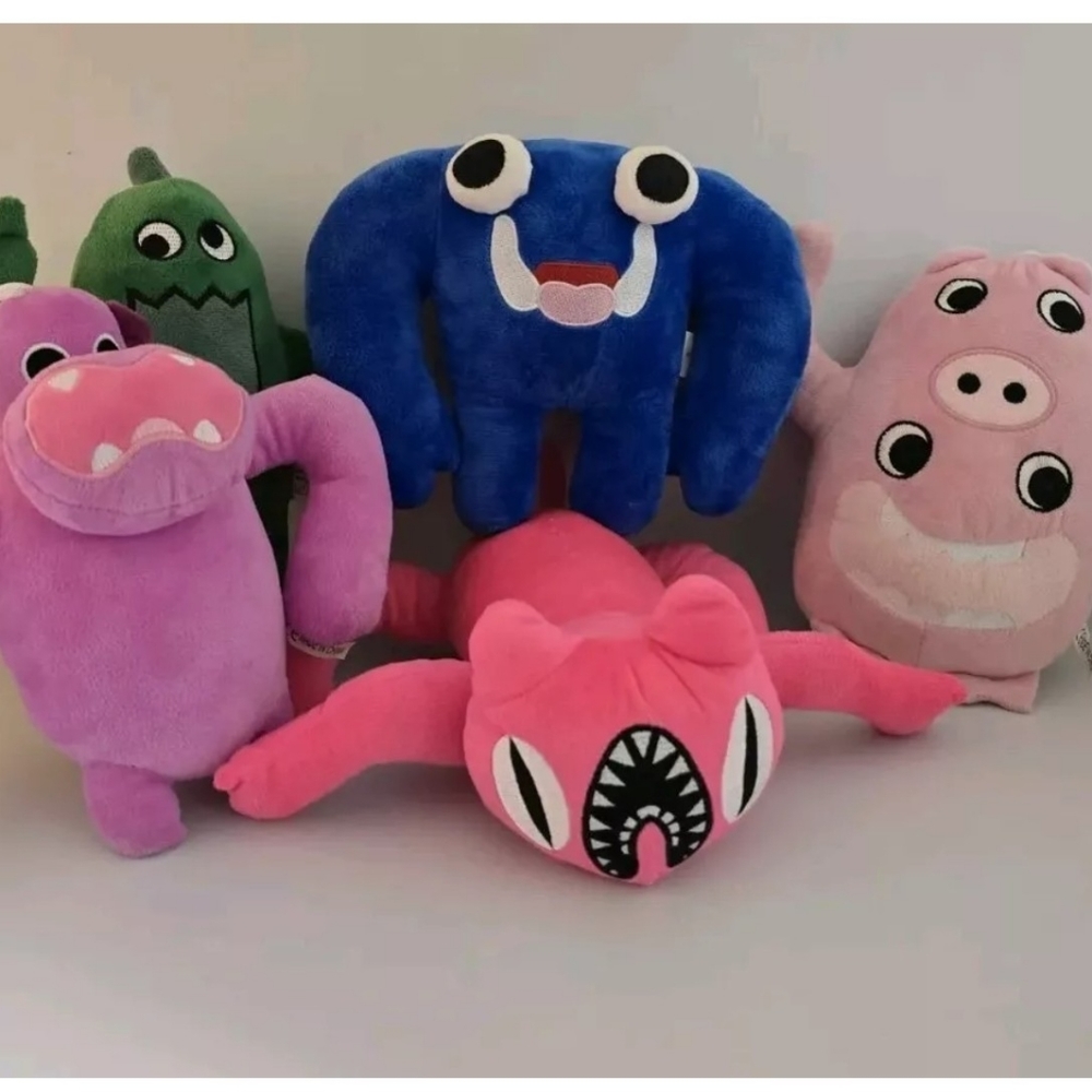 Garten of Banban Plush 10" Lazycat, Jake, Pigster, Banban & Captain Fiddles